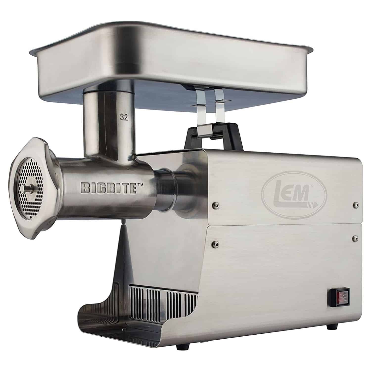 LEM Products Stainless Steel Big Bite Electric Meat Grinder