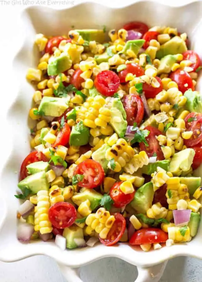Corn Avocado Salad