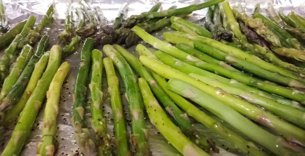 Asparagus In Foil