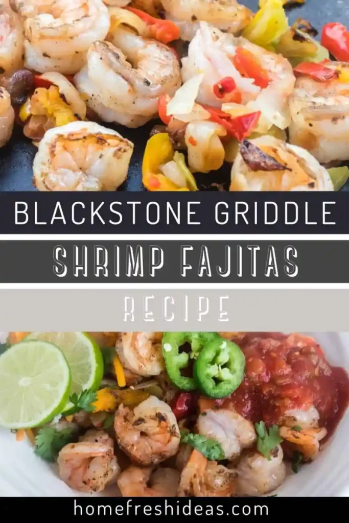 Blackstone Shrimp Fajitas